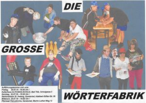 Flyer Wörterfabrik 2018