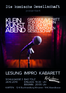 Flyer Kleinkunst 2019